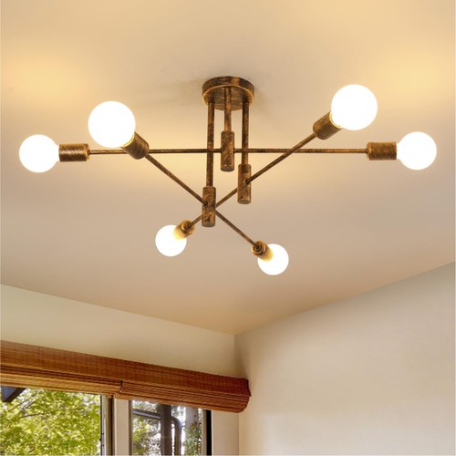 Lampadario sputnik vintage 6 - lampadario,