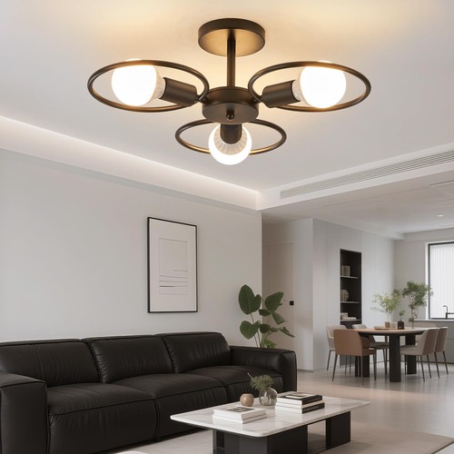 Plafoniera soffitto vintage - plafoniera, 3
