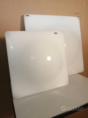 Plafoniera plexiglass vintage - plafoniera,