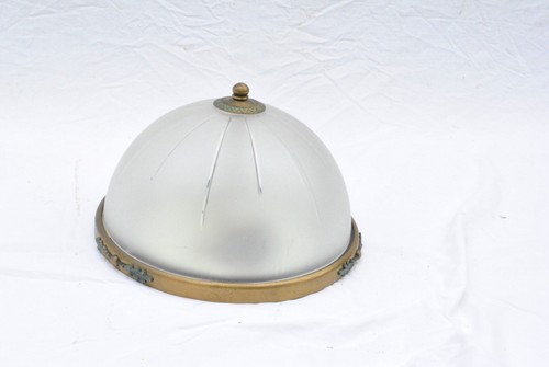 Plafoniera vintage ottone - plafoniera, e