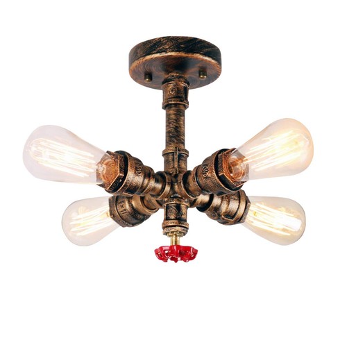 Bronzo luci plafoniera - bronzo,