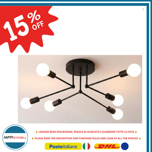 Lampadario ztwleed industriale - ztwleed,