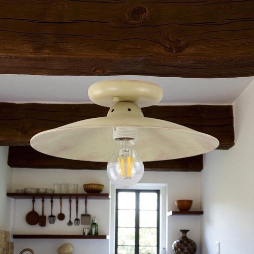 Plafoniera vintage rustica - plafoniera,