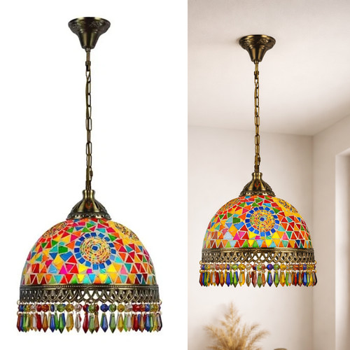 Lampada sospensione mosaico - a,