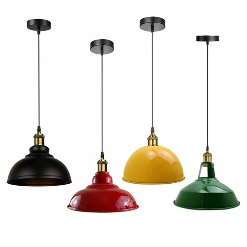 Plafoniera vintage industriale
